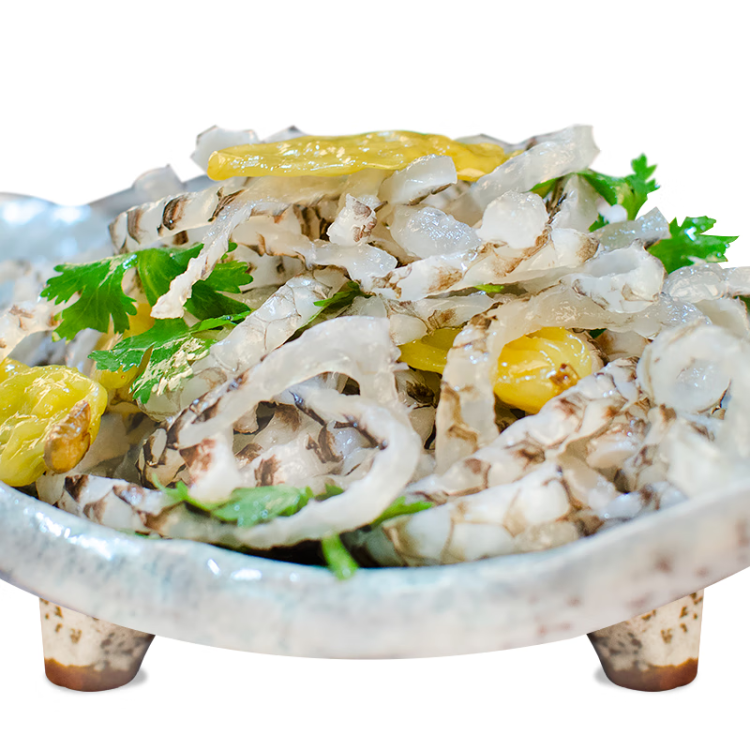 阿具 泡椒魚(yú)皮150g*10包  開(kāi)袋即食 海鮮水產(chǎn) 菜管家商品