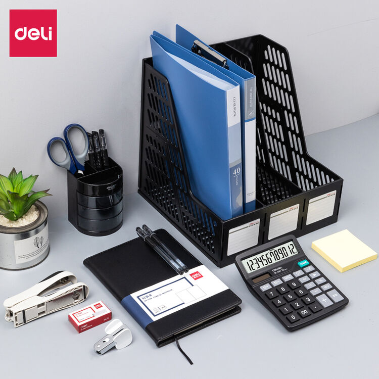 得力deli新人入职套装办公文具12件套文具礼包文具礼盒套装办公用品