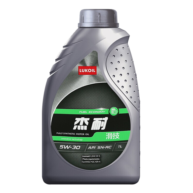 卢克伊尔(lukoil)原装进口 润滑油 杰耐滑技 全合成汽机油 5w-30 sn 4