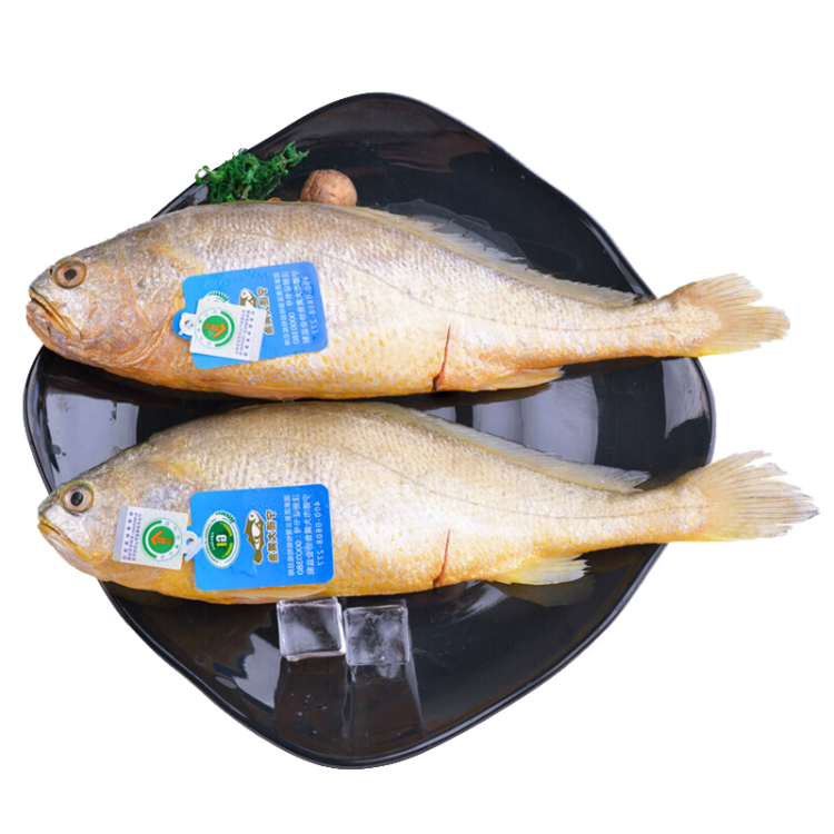 三都港 冷冻三去大黄鱼700g/2条装 黄花鱼 深海鱼 生鲜 鱼类 海鲜水产 光明服务菜管家商品 