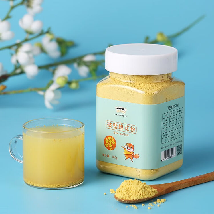 乐小蜜油菜蜂花粉破壁蜂花粉180克瓶装食用蜂蜜花粉 图片价格品牌评论 京东