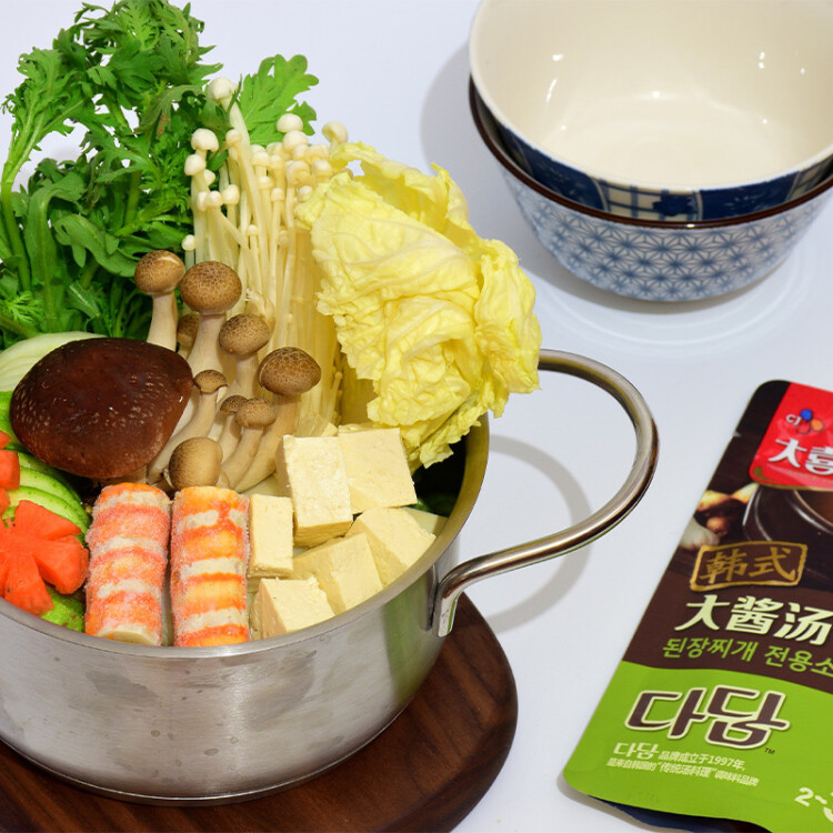 大喜大韩式大酱汤专用酱100g 传统生大酱地道韩式 石锅豆腐汤 调味品调味料 希杰出品