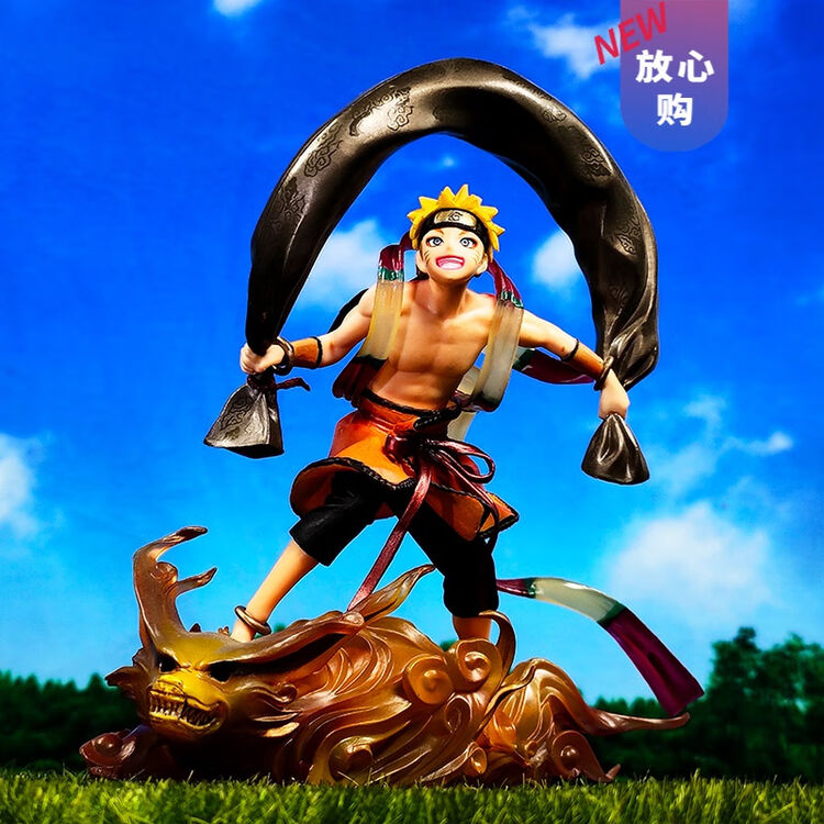 火影忍者疾风传雷神佐助乌鸦宇智波鼬风神漩涡鸣人盒蛋公仔生日礼物抖音网红同款18cm风神鸣人 优质版很帅很漂亮 图片价格品牌评论 京东