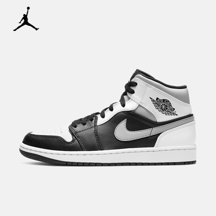 耐克（NIKE）AIR JORDAN 1 MID AJ1 男子运动鞋时尚轻盈板鞋554724-073