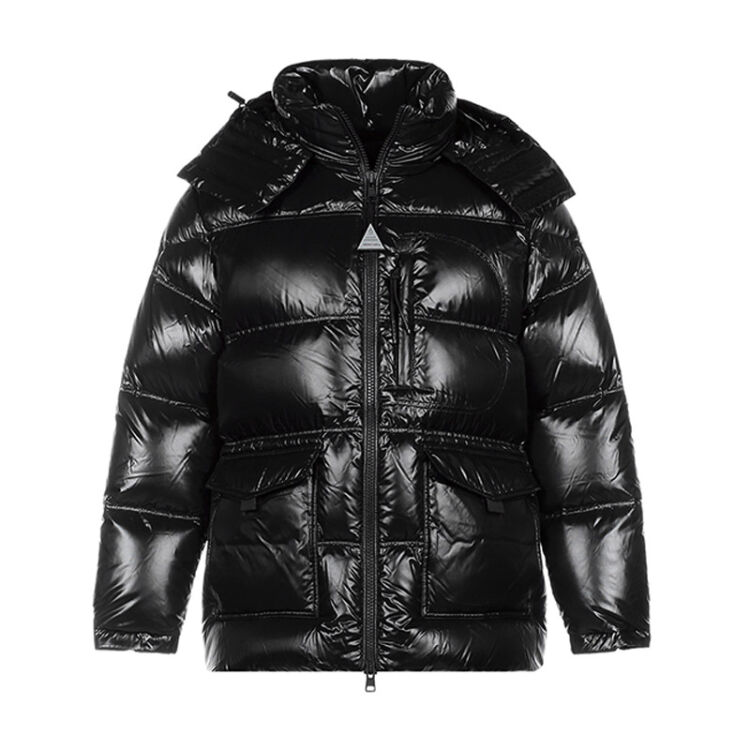 蒙口(moncler) 男士聚酰胺tethys鵝絨羽絨服 1b52100 68950 999 黑色