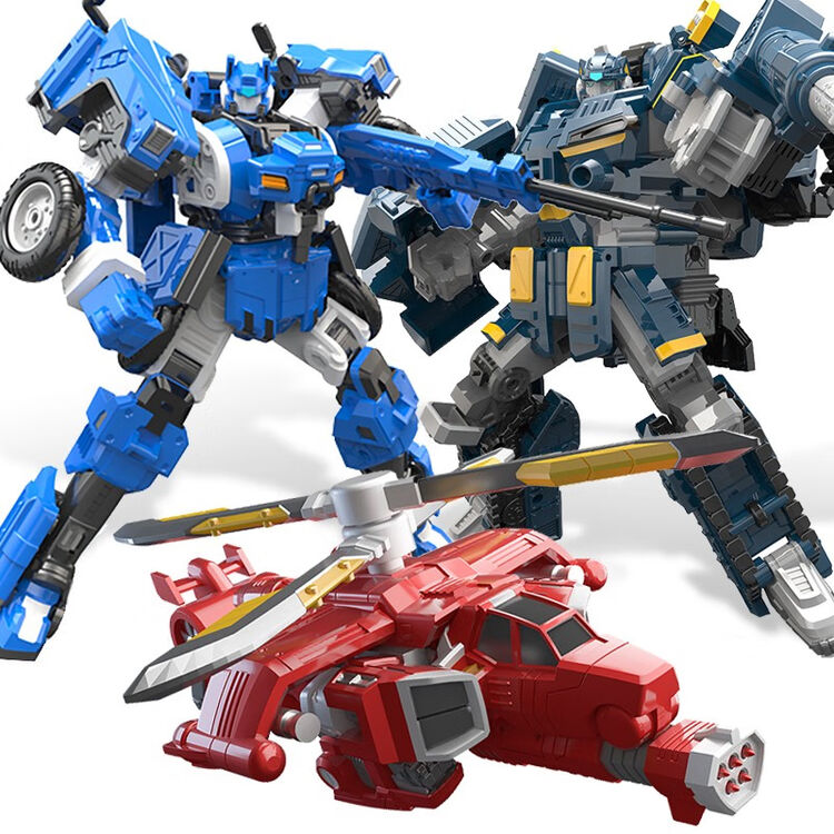 迷你特工队x五炫机甲雷里奥弗特五合体变形机器人玩具男孩套装特工x五