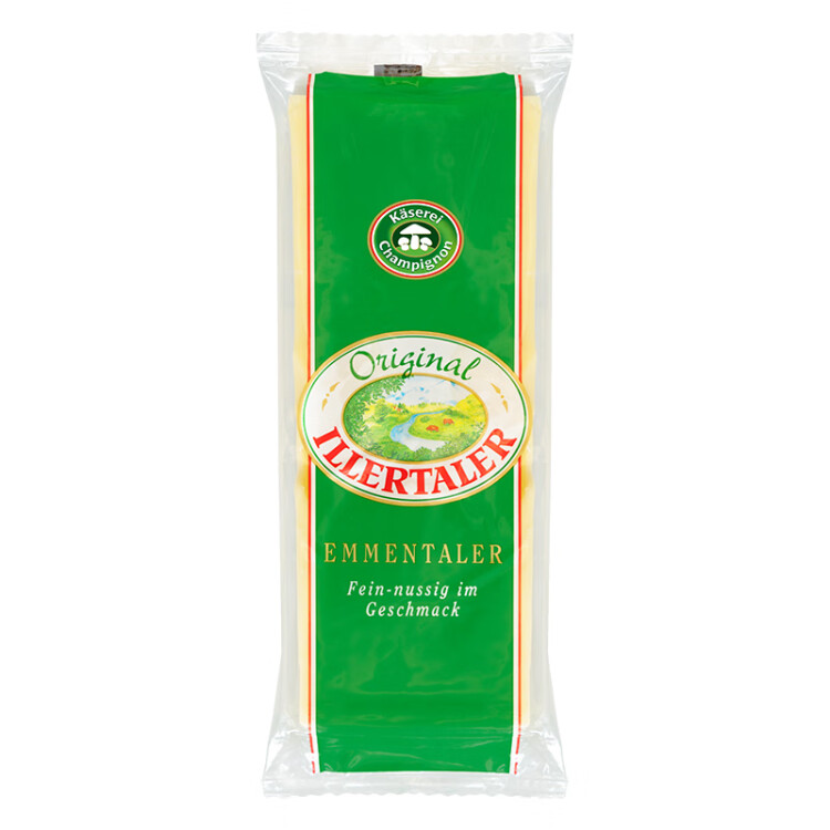 多美鲜（SUKI）德国进口 芝士瑞士大孔 艾蒙塔尔 天然原制奶酪 200g 冷藏 生鲜 光明服务菜管家商品 