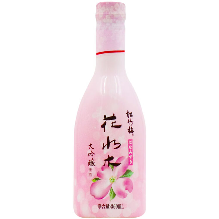 松竹梅花水木大吟酿清酒360ml 精米步合50 图片价格品牌评论 京东