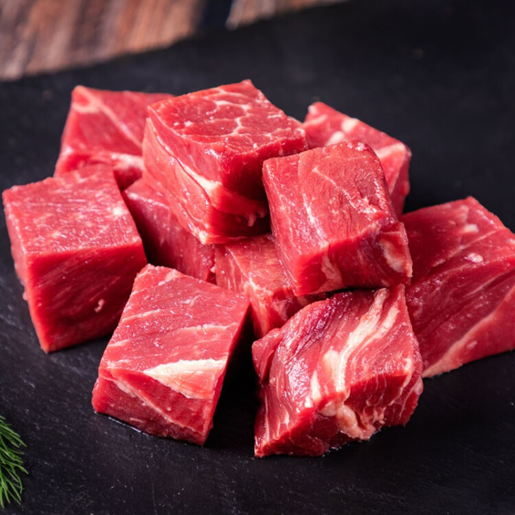 伊赛 巴西原切牛腩块 1kg 进口草饲牛肉生鲜 自营 光明服务菜管家商品 