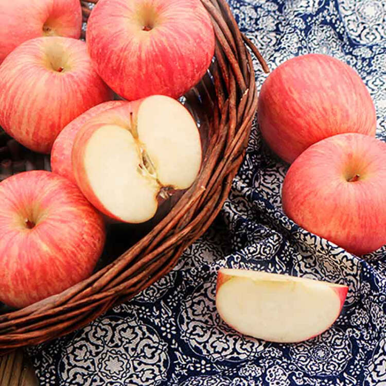 京鮮生 煙臺紅富士蘋果4kg一級鉑金大果 單果230g起 新鮮水果禮盒