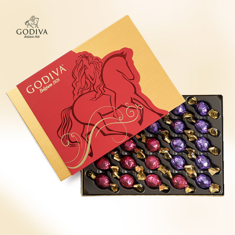 歌帝梵(GODIVA) 松露形巧克力礼盒25颗装 250g  进口巧克力生日礼物 光明服务菜管家商品 