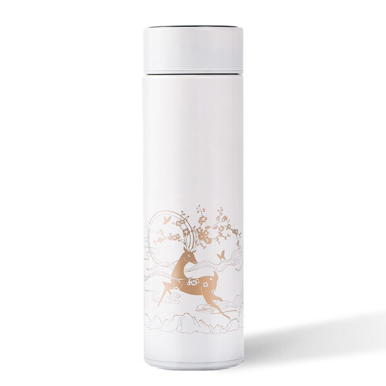 绿之源 颐式生活保温杯国潮古风祥鹿温度显示304不锈钢内胆双层茶杯保温壶男女士时尚车载泡茶学生水杯子 图片价格品牌评论 京东