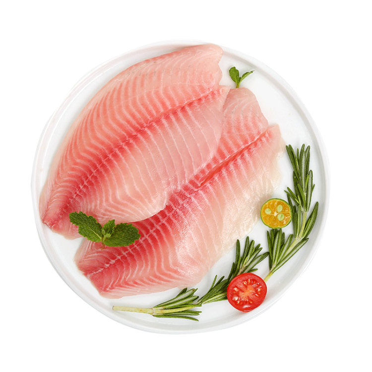 勤富 冷冻海南罗非鱼排/鲷鱼排1.2kg/袋（12-13片）去刺 出口品质 轻食 宝宝辅食 生鲜 鱼类 海鲜水产 光明服务菜管家商品 