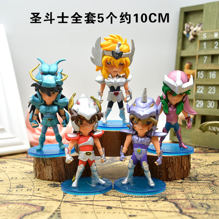 宏科华圣斗士手办黄金圣斗士星矢模型紫龙冰河瞬五版公仔摆件周边动漫玩具圣斗士全套5个约10cm 公仔 图片价格品牌评论 京东