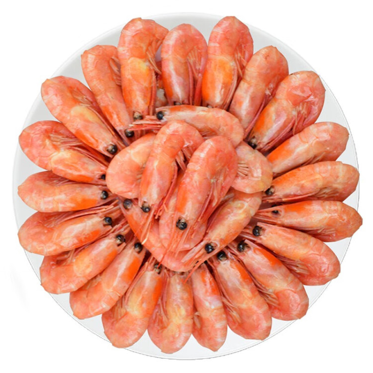 健康轻食 禧美 熟冻加拿大北极甜虾 净重1.8kg/盒 260-300只 (MSC认证) 鲜甜腹籽 生鲜 海鲜水产 光明服务菜管家商品 
