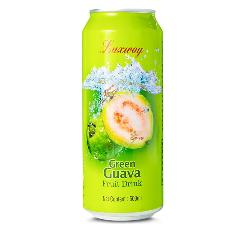 马来西亚进口 乐卡斯（Luxway） 番石榴汁饮料 番石榴果汁 500ml*4（四罐装） 光明服务菜管家商品 