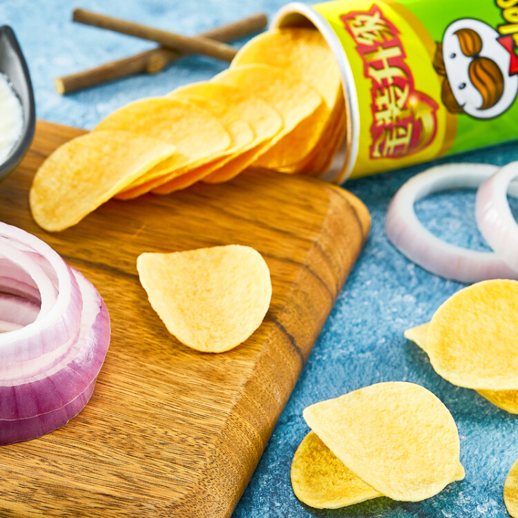 品客（Pringles）薯片酸乳酪洋葱味110g（新老包装随机发货） 光明服务菜管家商品 