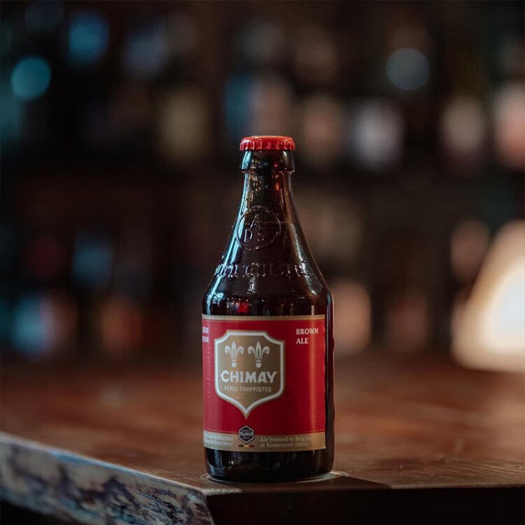 智美（Chimay） 红帽啤酒 330ml*6瓶 修道院精酿 比利时进口 双料啤酒 菜管家商品 商品图