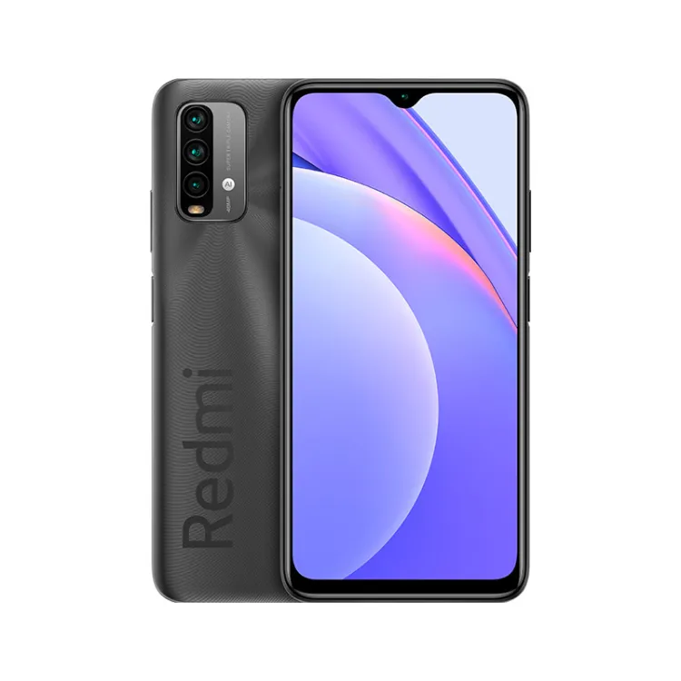 Redmi Note 9 4G 6000mAh大电池骁龙662处理器18W快充羽墨黑4GB+128GB