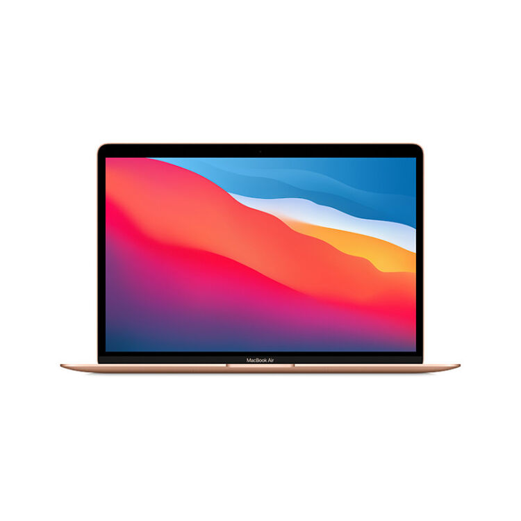 Apple MacBook Air 13.3 8核M1芯片(8核图形处理器) 8G 512G SSD 金色 笔记本电脑 MGNE3CH/A