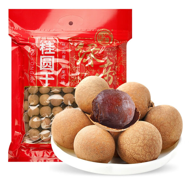 绿帝（GREEN KING）甄选大个桂圆干福建龙眼干500g 单果粒径25~27mm 菜管家商品