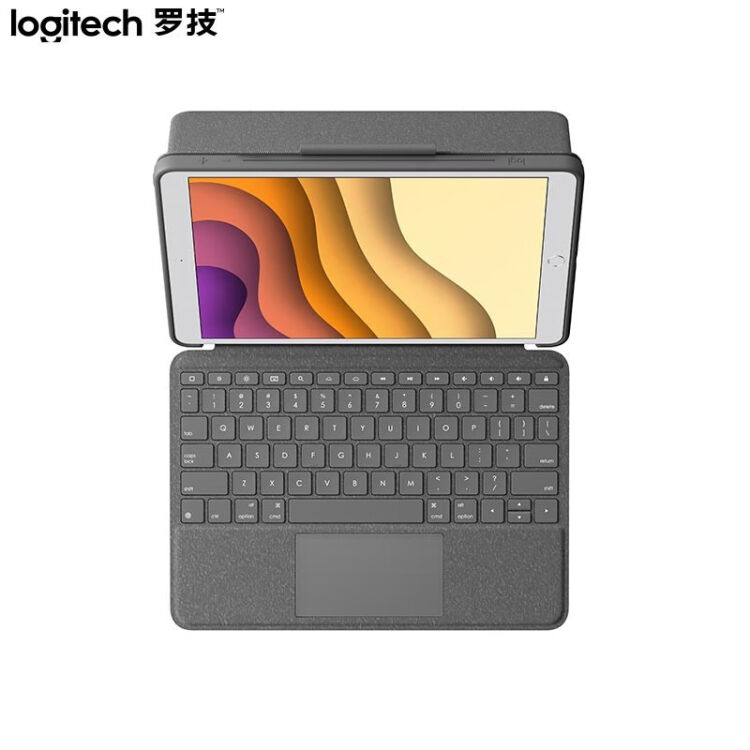 罗技（Logitech）Combo Touch 平板电脑键盘保护套适用于iPad Air第三代