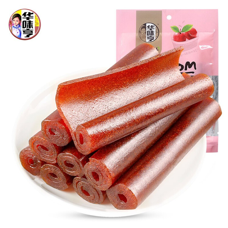 华味亨 果丹皮150g/袋山楂卷儿时怀旧零食酸甜爽口 光明服务菜管家商品
