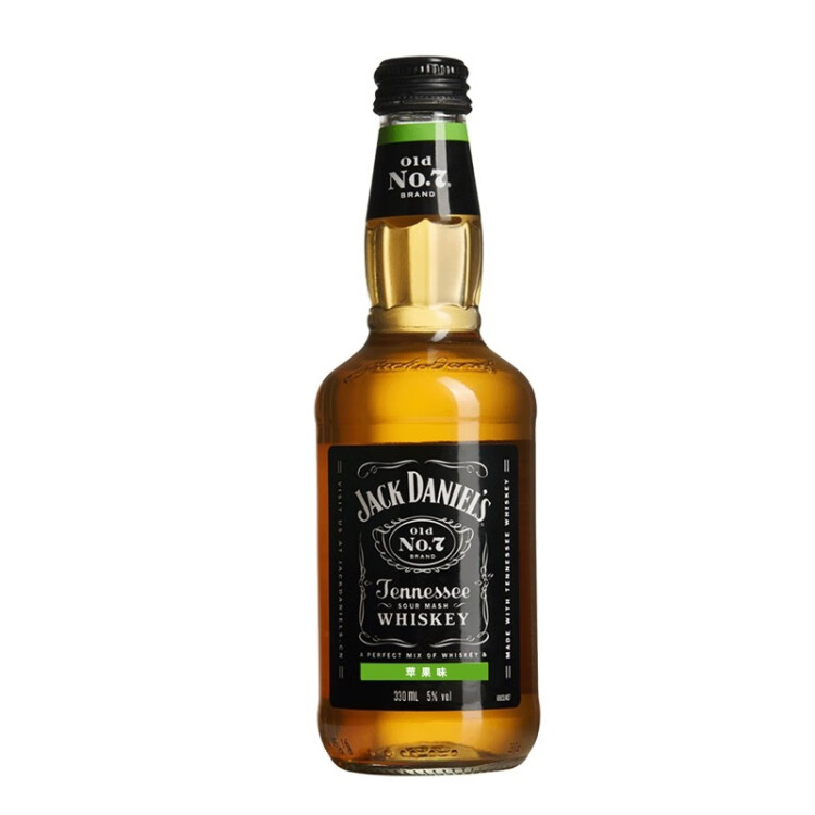 杰克丹尼（Jack Daniels）禮盒裝可樂(lè)+檸檬+蘋(píng)果味330ml*6瓶威士忌預(yù)調(diào)酒 菜管家商品