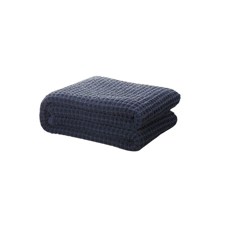 小米有品comoliving华夫格多功能盖毯居家办公午休四季通用盖毯绅士蓝