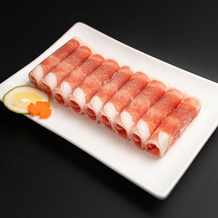 大庄园国产 羊肉卷 200g/袋 火锅涮煮食材   光明服务菜管家商品 