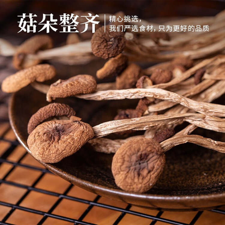禾煜 福建茶树菇 200g  鲜嫩不开伞  火锅煲汤凉拌食材 光明服务菜管家商品 