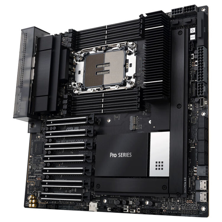 华硕（ASUS）PRO WS W790E-SAGE SE工作站主板 支持CPU Intel Socket LGA4677 Xeon W ...