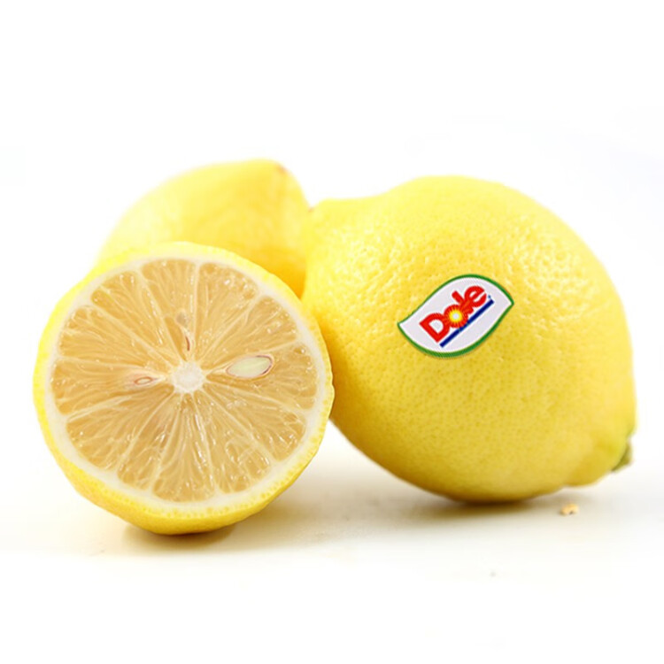 都乐Dole 国产柠檬 特级果8粒装 单果重约90-130g 新鲜柠檬水果 健康轻食