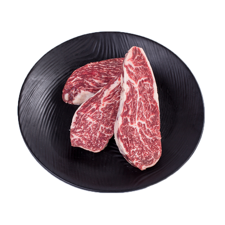 天谱乐食澳洲和牛腹心原切牛排套餐450g/套(3片) 谷饲360天生鲜牛肉进口