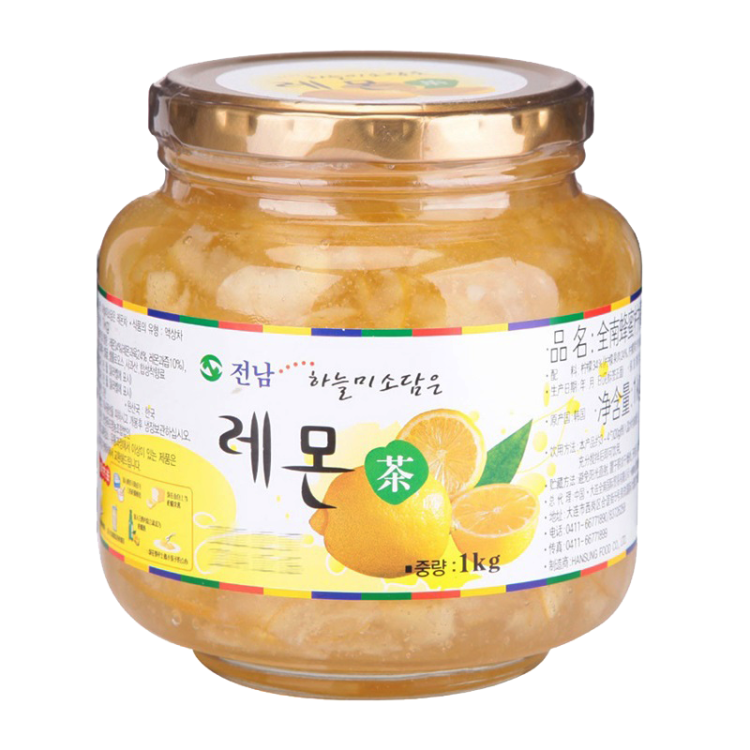 全南 韩国进口 蜂蜜柠檬茶1kg 进口蜂蜜 含果肉冷热冲泡水 维c冲饮 光明服务菜管家商品 