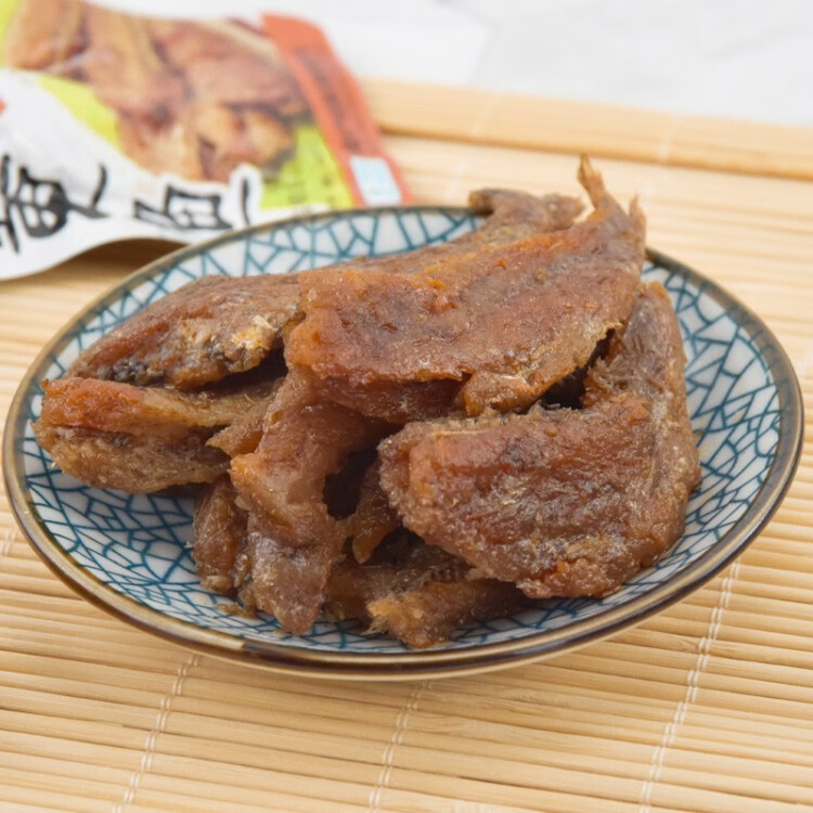 明珠香酥小黄鱼300g 独立小包浙江舟山特产国产即食海味鲜零食 菜管家商品