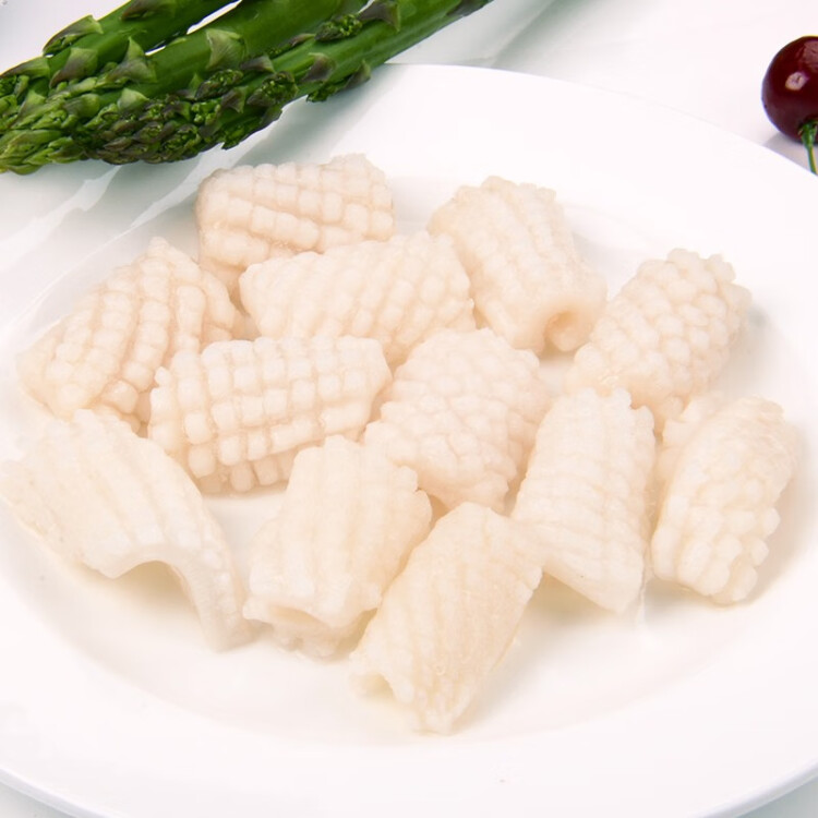 藍雪 冷凍魷魚花 300g 15-25個 袋裝火鍋燒烤食材 海鮮水產 生鮮