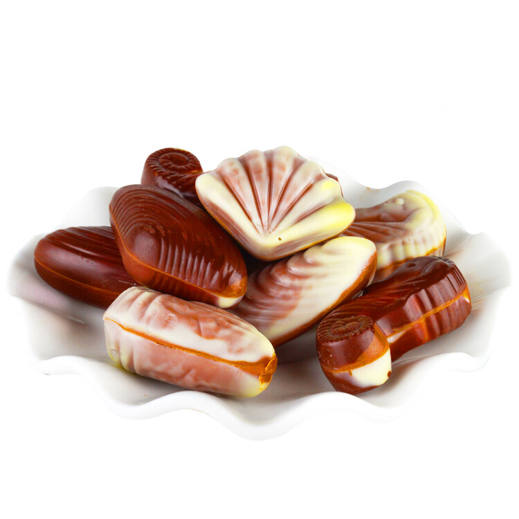 可尼斯（CorNiche）貝殼形夾心巧克力禮盒195g 比利時進口兒童零食 中秋節禮物禮品