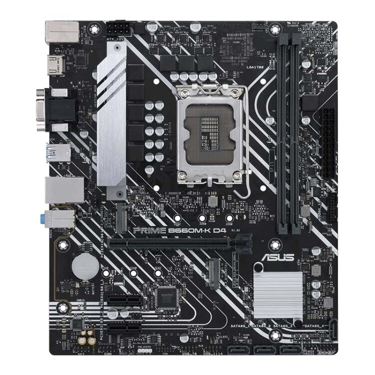 华硕（ASUS）PRIME B660M-K D4主板支持CPU 12700/12400F（Intel B660