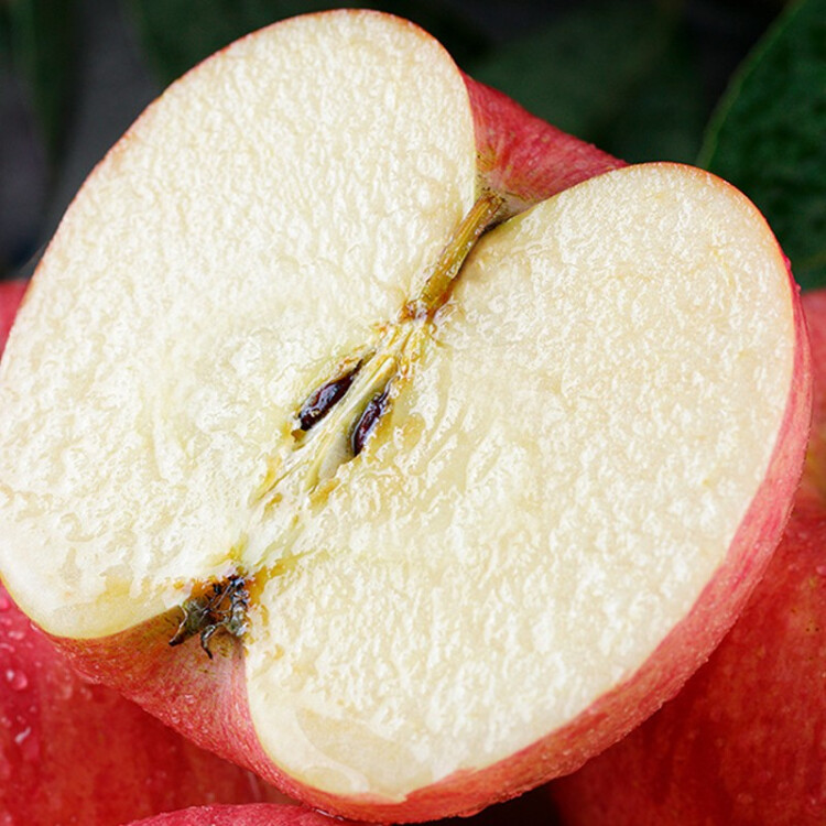 京鲜生 烟台红富士苹果 4个一级铂金果 单果160-190g 简装水果 光明服务菜管家商品 