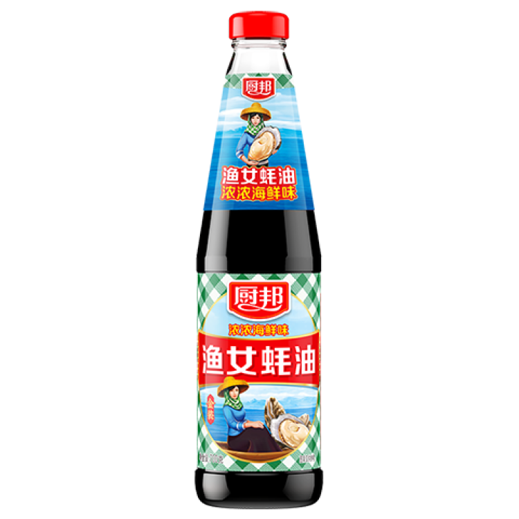 厨邦渔女蚝油 700g 【0脂肪】玻璃瓶 优质蚝汁 炒蘸拌烤提鲜调料自营 菜管家商品 商品图