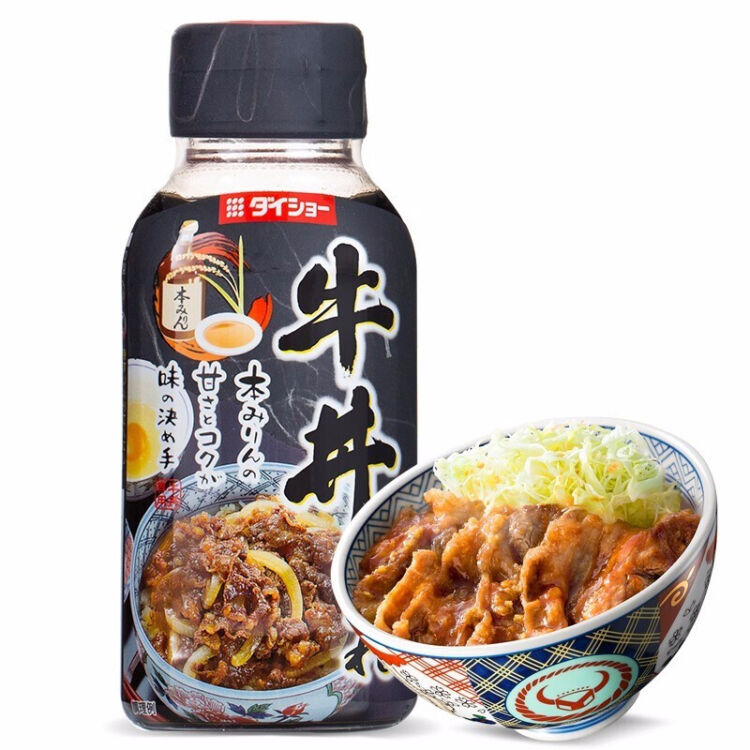 日本进口大昌牛丼汁酱油日式牛肉饭酱汁牛肉盖饭调味汁调味品175g 图片价格品牌评论 京东