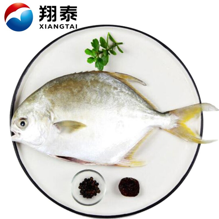 翔泰 冷凍二去金鯧魚340g1條  生鮮魚類 火鍋食材 海鮮水產(chǎn) 光明服務(wù)菜管家商品