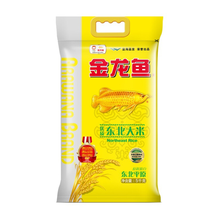 金龍魚 優(yōu)質(zhì)東北大米 粳米 10斤 菜管家商品