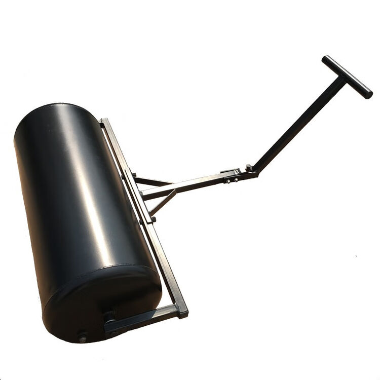 浩胜草坪压实机滚压草坪滚筒压路机碾压草皮滚压桶花园滚筒手扶压平机