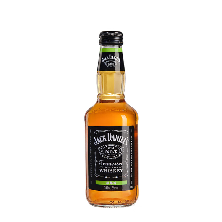 杰克丹尼（Jack Daniels）禮盒裝可樂(lè)+檸檬+蘋(píng)果味330ml*6瓶威士忌預(yù)調(diào)酒 菜管家商品