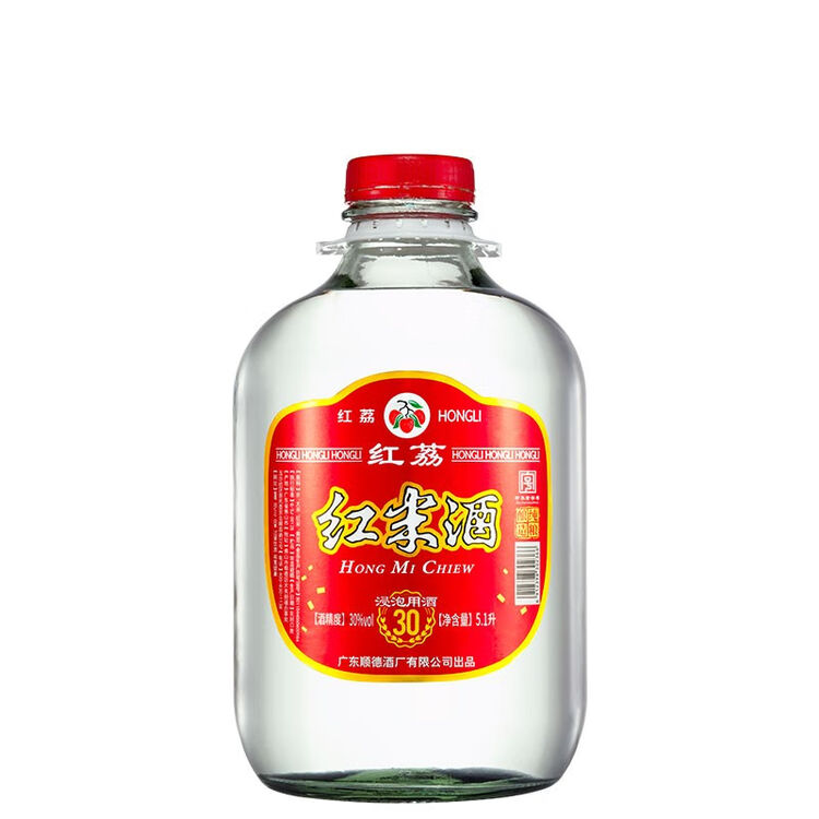 【红荔牌旗舰店】红荔红米酒浸泡专用酒30度10斤装浸泡青梅桑葚杨梅