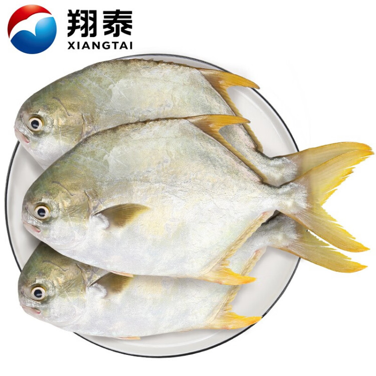 翔泰 冷凍海南金鯧魚1.2kg /3-4條 ASC認證 海魚 生鮮魚類  海鮮水產
