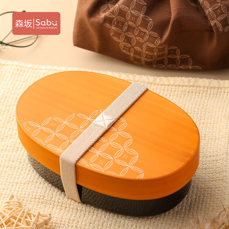 日本进口森坂sabu日式和风系列便当盒仿木质便当盒带盖可加热保温饭盒樱花便当盒2754 原木色 图片价格品牌评论 京东