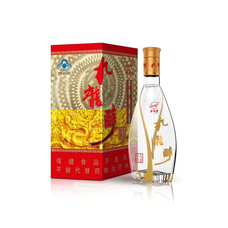 九龙醉金龙36度500ml白酒浓香型健康饮酒浓香馥郁口感绵柔整箱拍4瓶